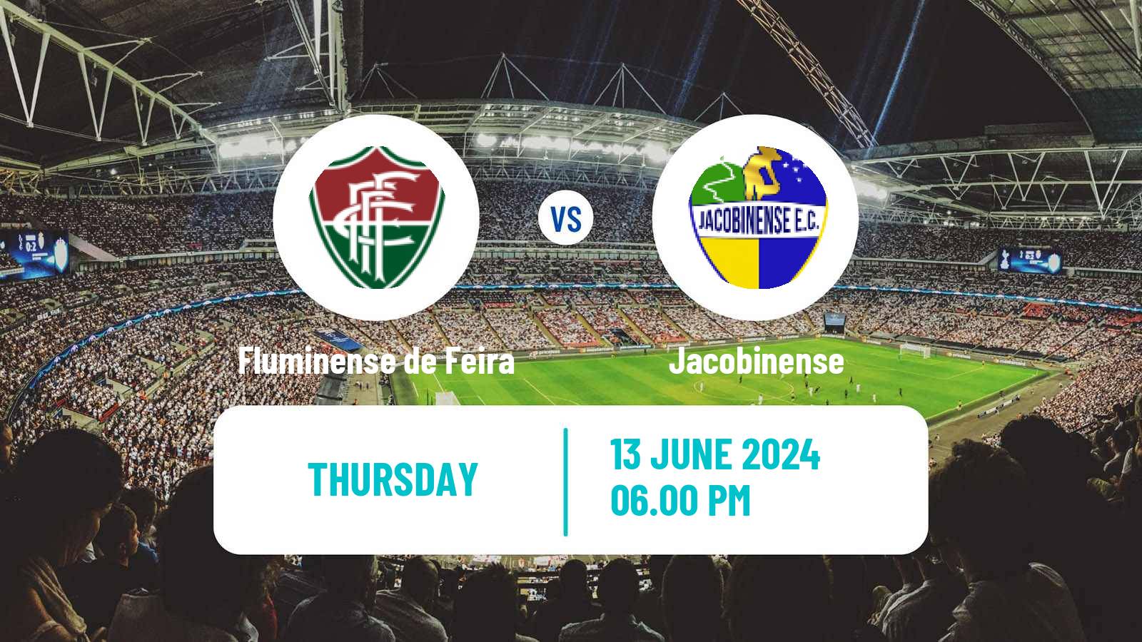 Soccer Brazilian Campeonato Baiano 2 Fluminense de Feira - Jacobinense