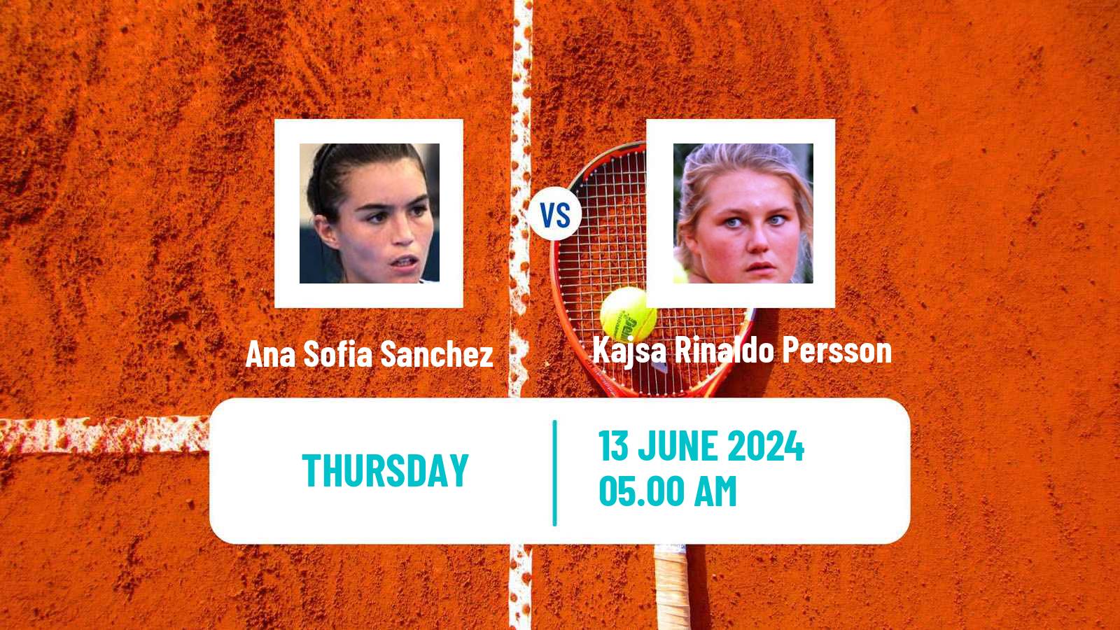 Tennis ITF W35 Gdansk Women Ana Sofia Sanchez - Kajsa Rinaldo Persson