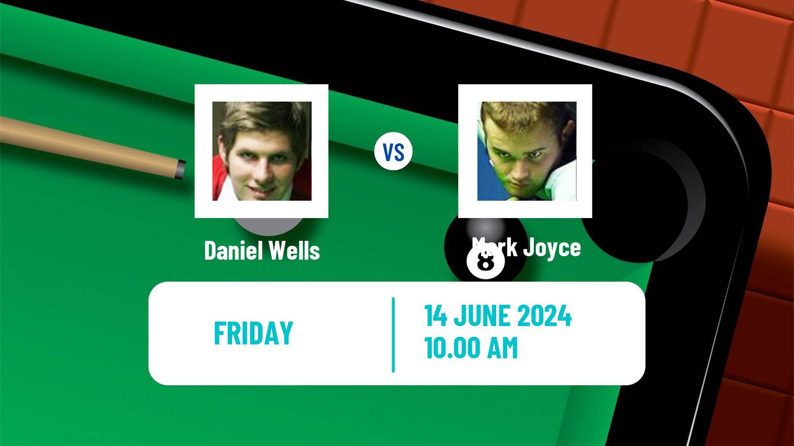 Snooker Championship League Daniel Wells - Mark Joyce