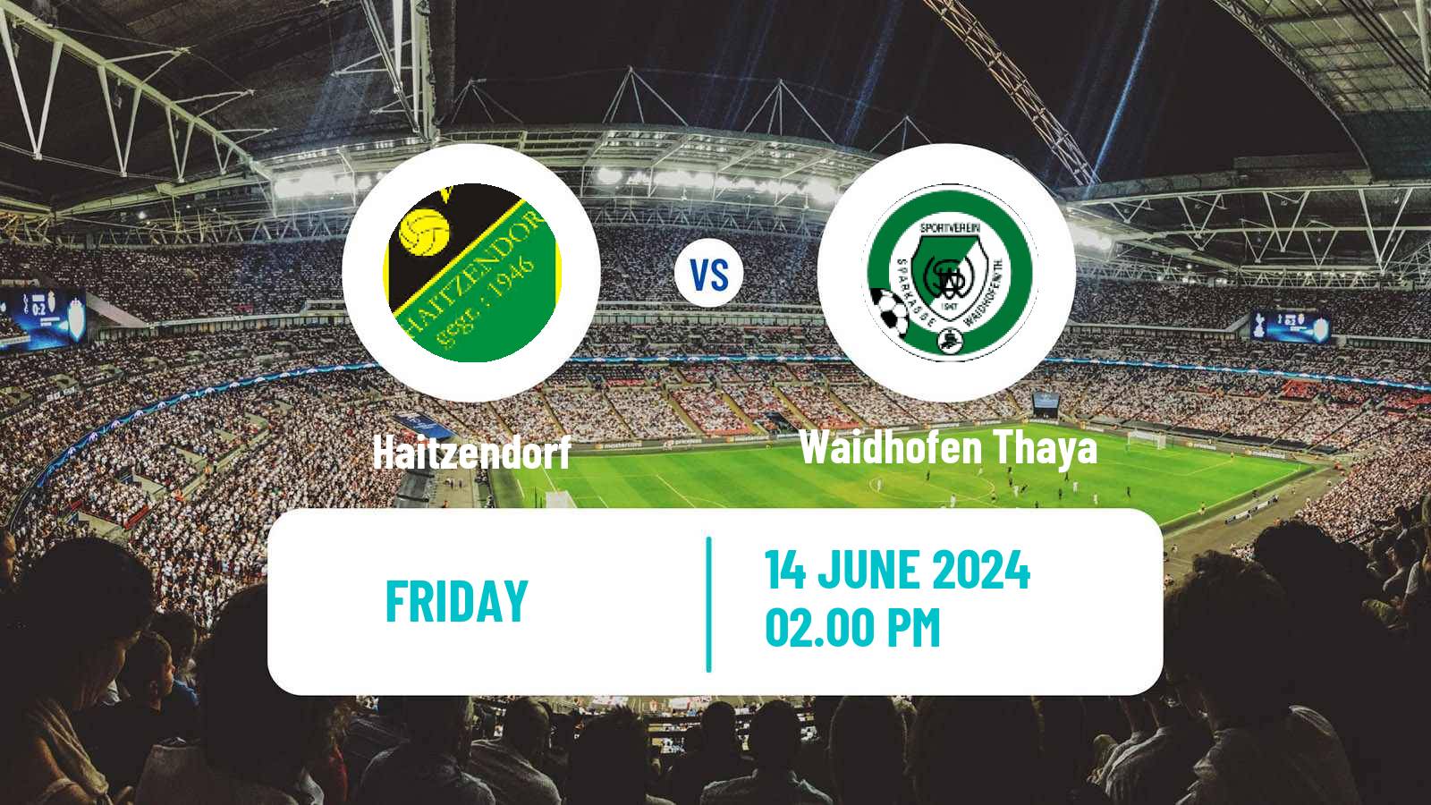 Soccer Austrian Landesliga Niederosterreich Haitzendorf - Waidhofen Thaya