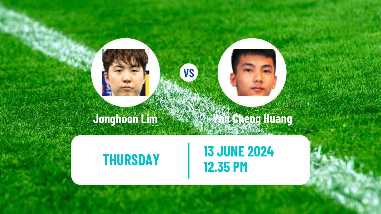 Table tennis Wtt Star Contender Ljubljana Men Jonghoon Lim - Yan Cheng Huang