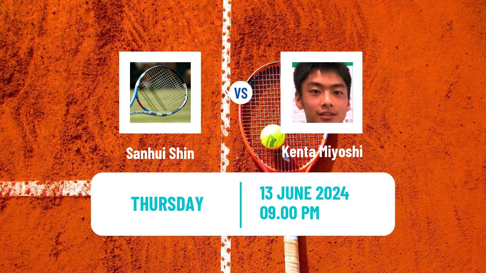 Tennis ITF M15 Anseong Men Sanhui Shin - Kenta Miyoshi