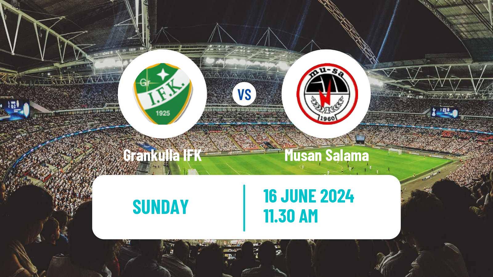 Soccer Finnish Cup Grankulla IFK - MuSa
