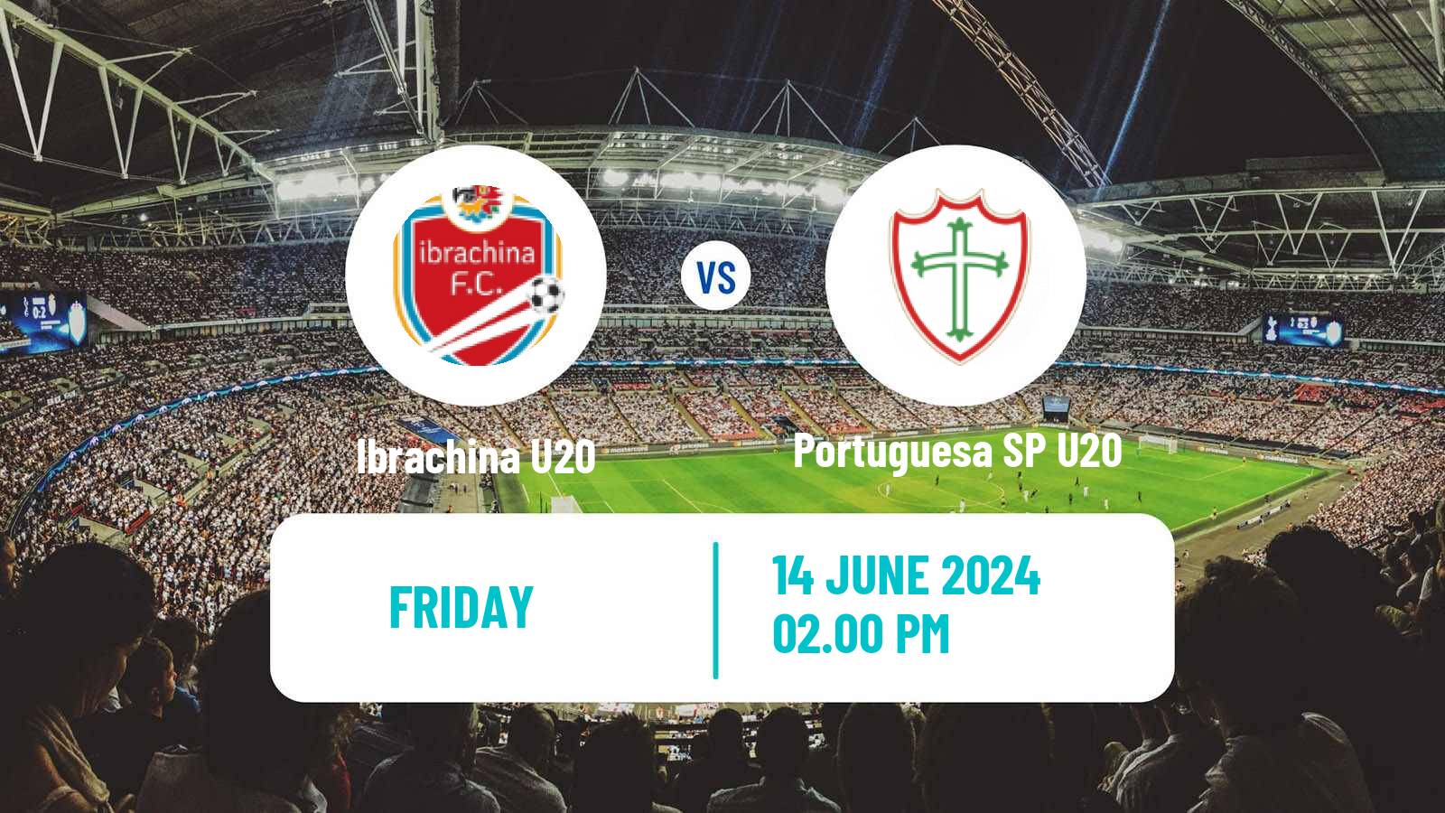 Soccer Brazilian Paulista U20 Ibrachina U20 - Portuguesa SP U20