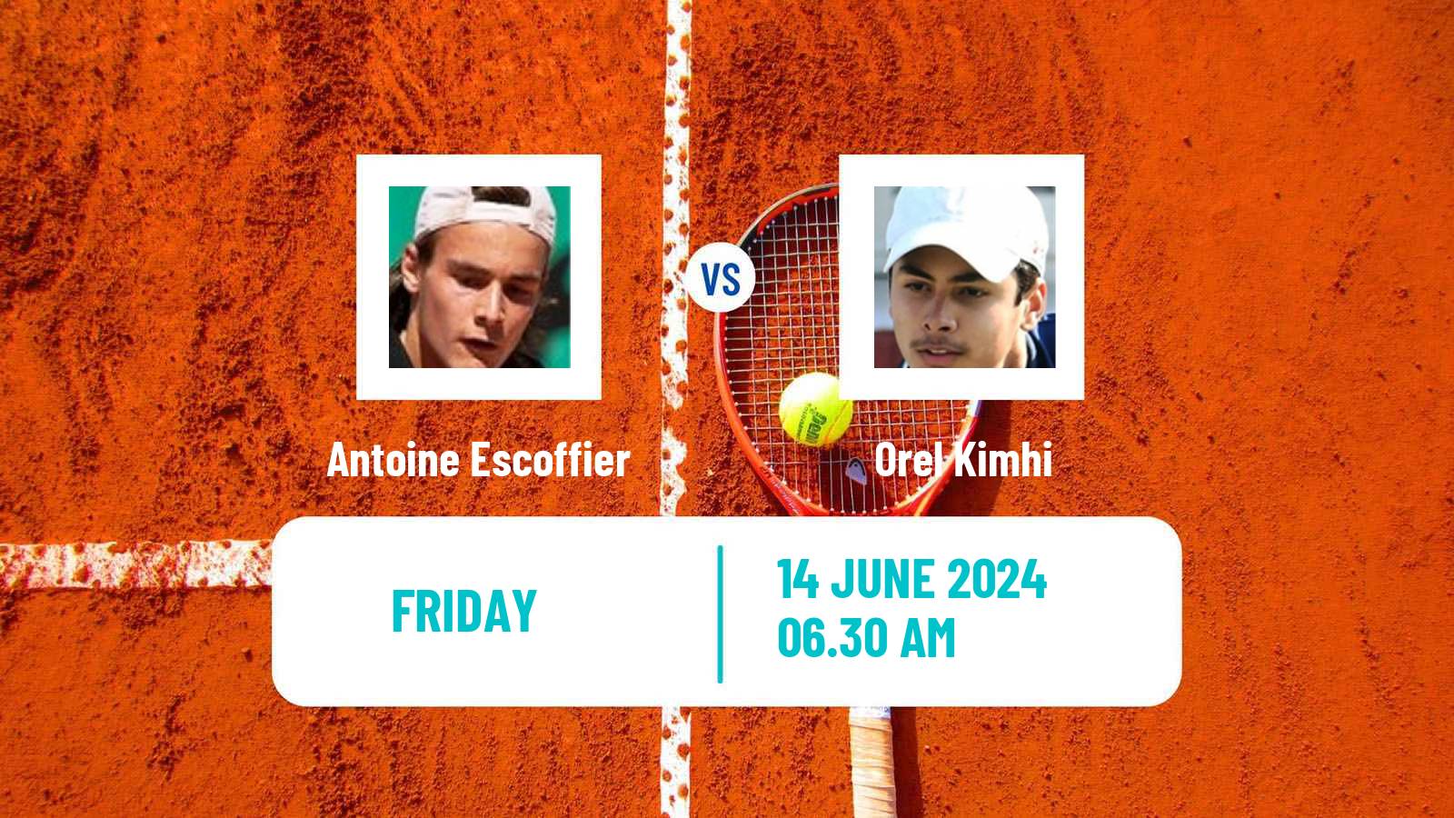 Tennis ITF M25 Elvas Men Antoine Escoffier - Orel Kimhi