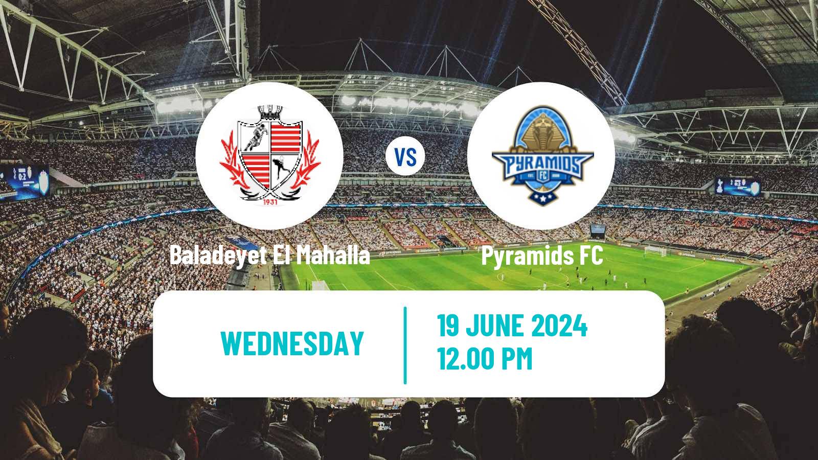 Soccer Egyptian Premier League Baladeyet El Mahalla - Pyramids