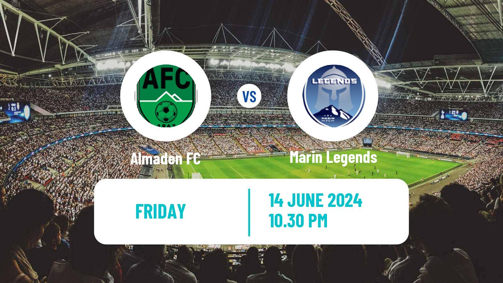 Soccer USL League Two Almaden - Marin Legends
