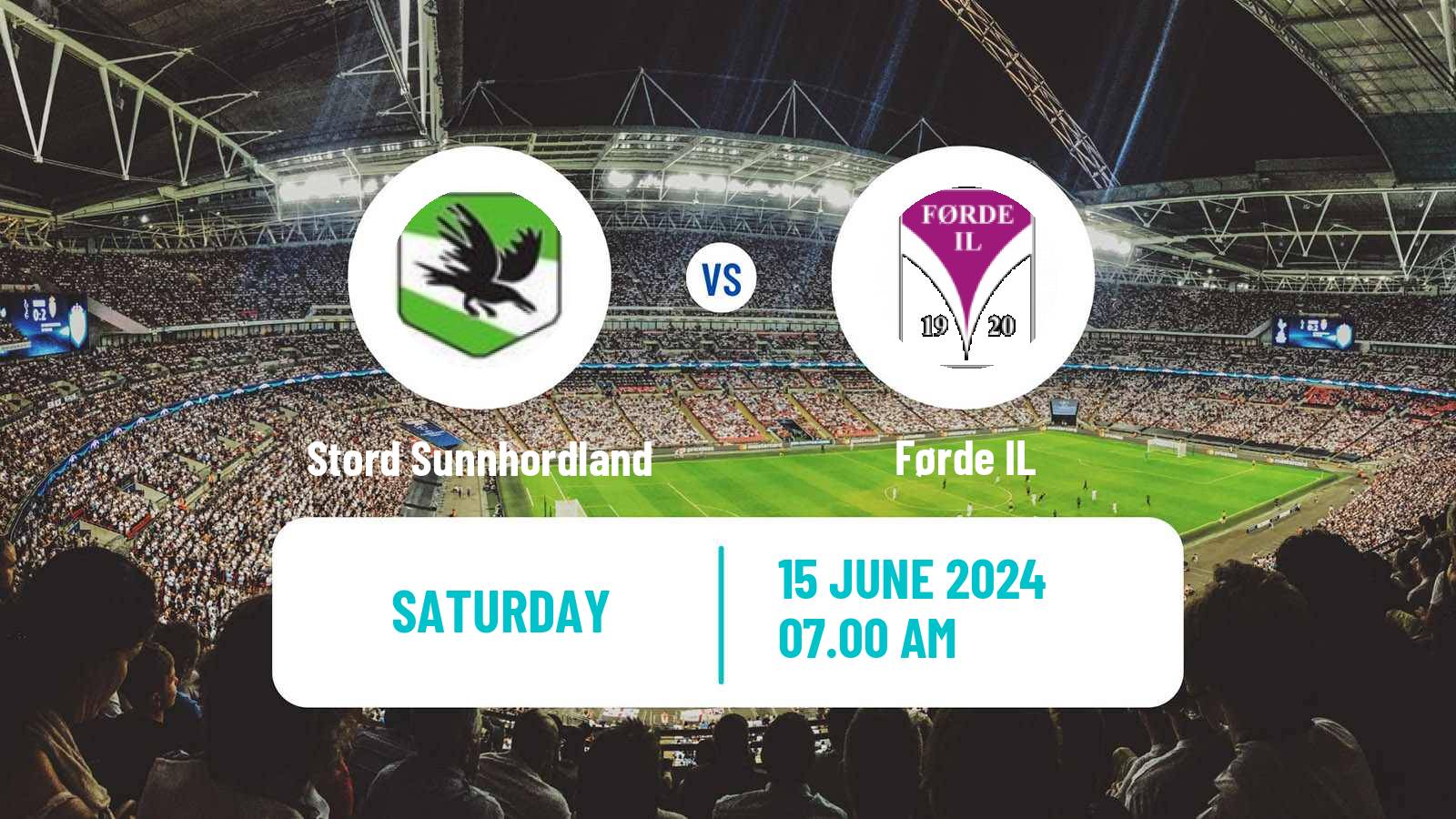 Soccer Norwegian Division 3 - Group 1 Stord Sunnhordland - Førde
