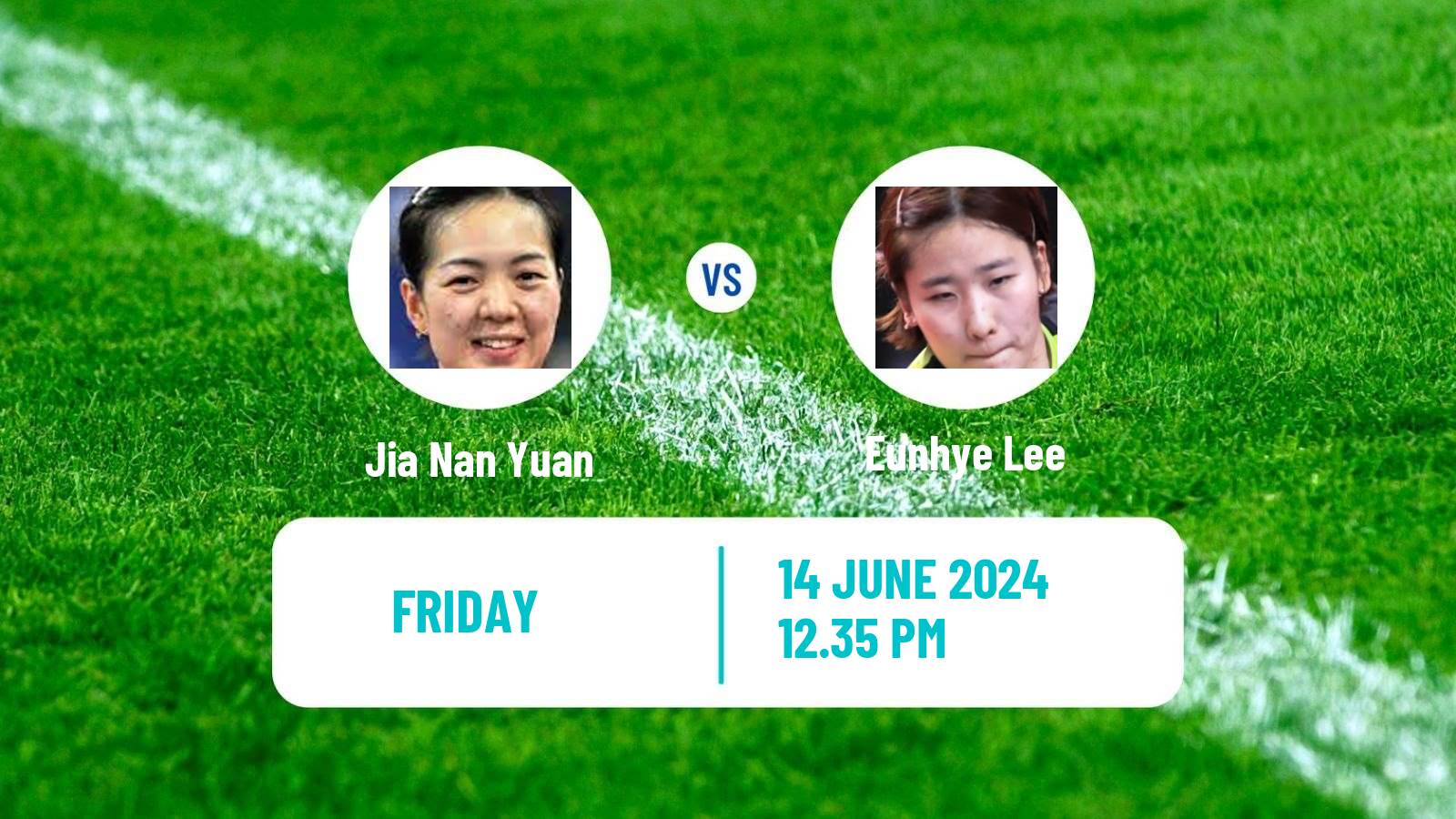 Table tennis Wtt Star Contender Ljubljana Women Jia Nan Yuan - Eunhye Lee