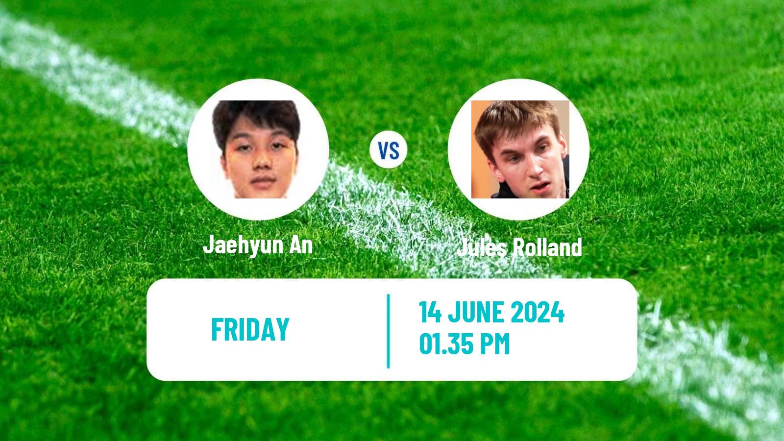 Table tennis Wtt Star Contender Ljubljana Men Jaehyun An - Jules Rolland