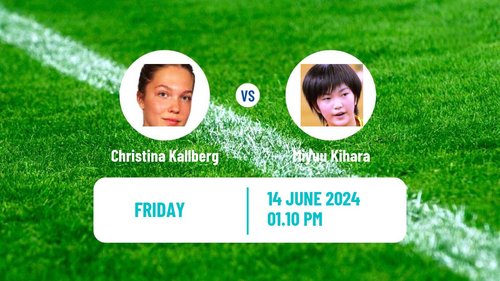 Table tennis Wtt Star Contender Ljubljana Women Christina Kallberg - Miyuu Kihara