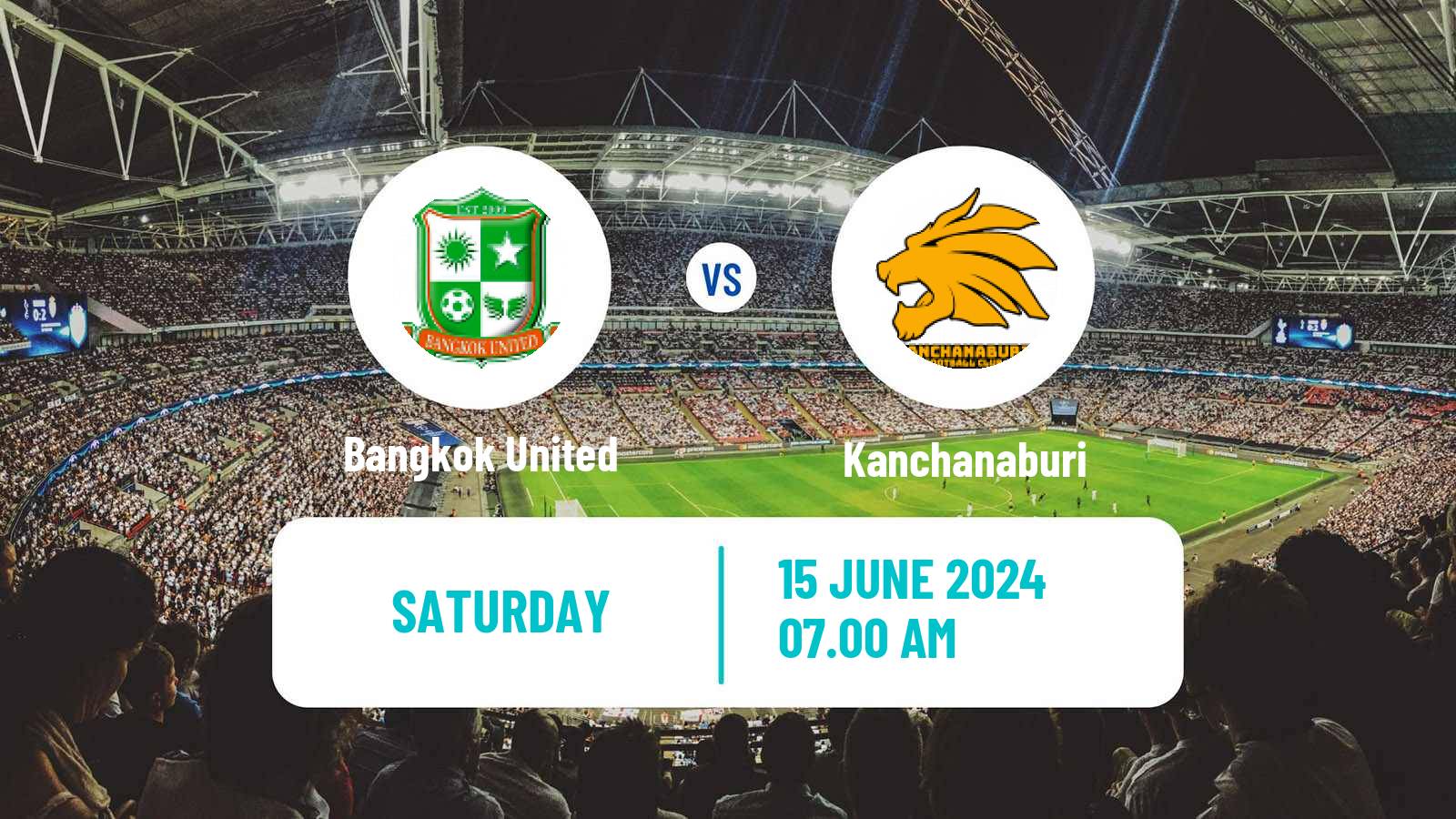 Soccer Thai FA Cup Bangkok United - Kanchanaburi