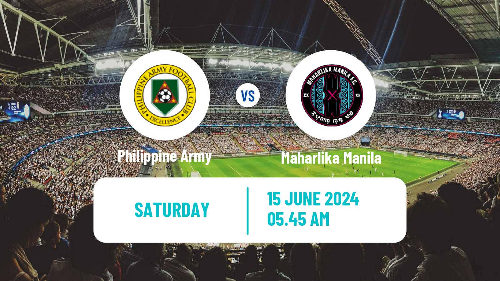 Soccer Philippines PFL Philippine Army - Maharlika Manila