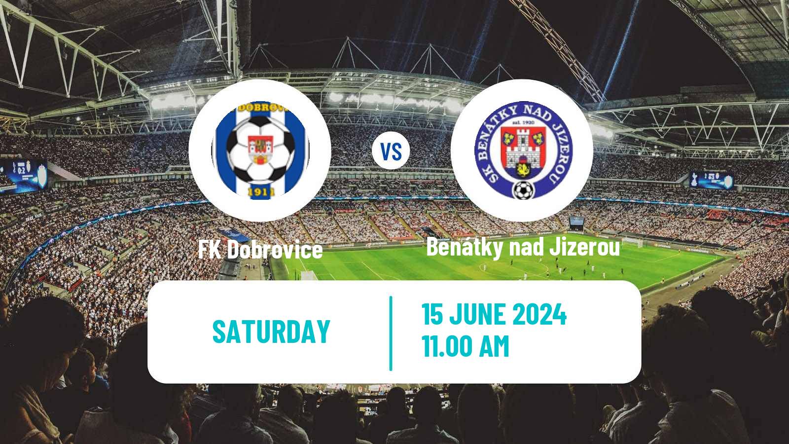Soccer Czech Division C Dobrovice - Benátky nad Jizerou