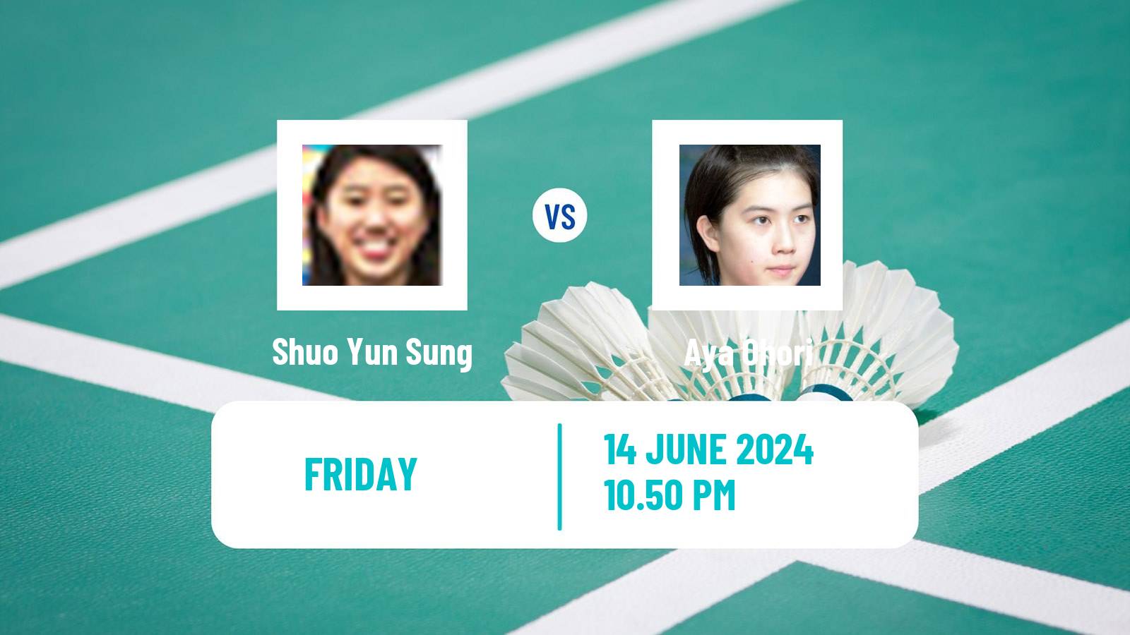 Badminton BWF World Tour Australian Open Women Shuo Yun Sung - Aya Ohori