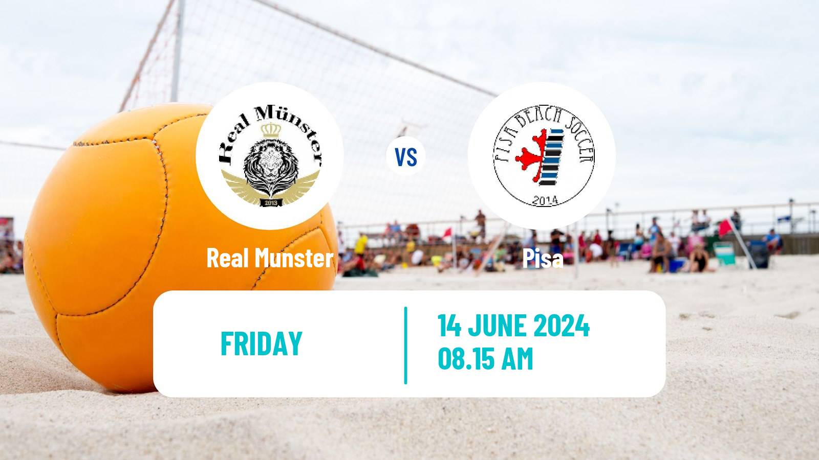Beach soccer Euro Winners Cup Real Munster - Pisa