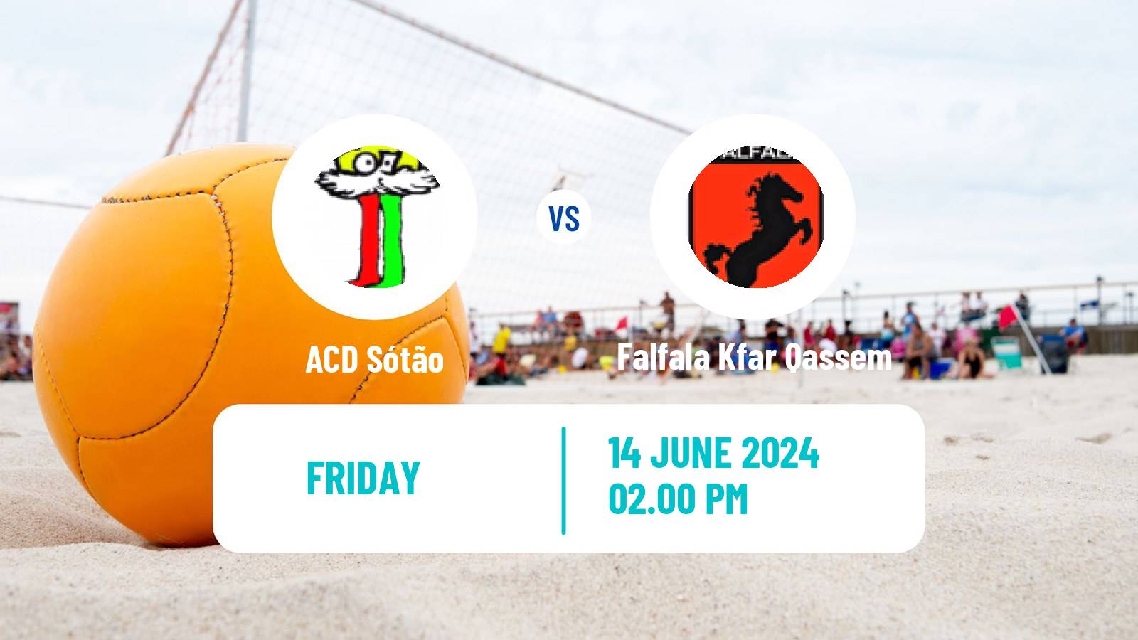 Beach soccer Euro Winners Cup Sótão - Falfala Kfar Qassem