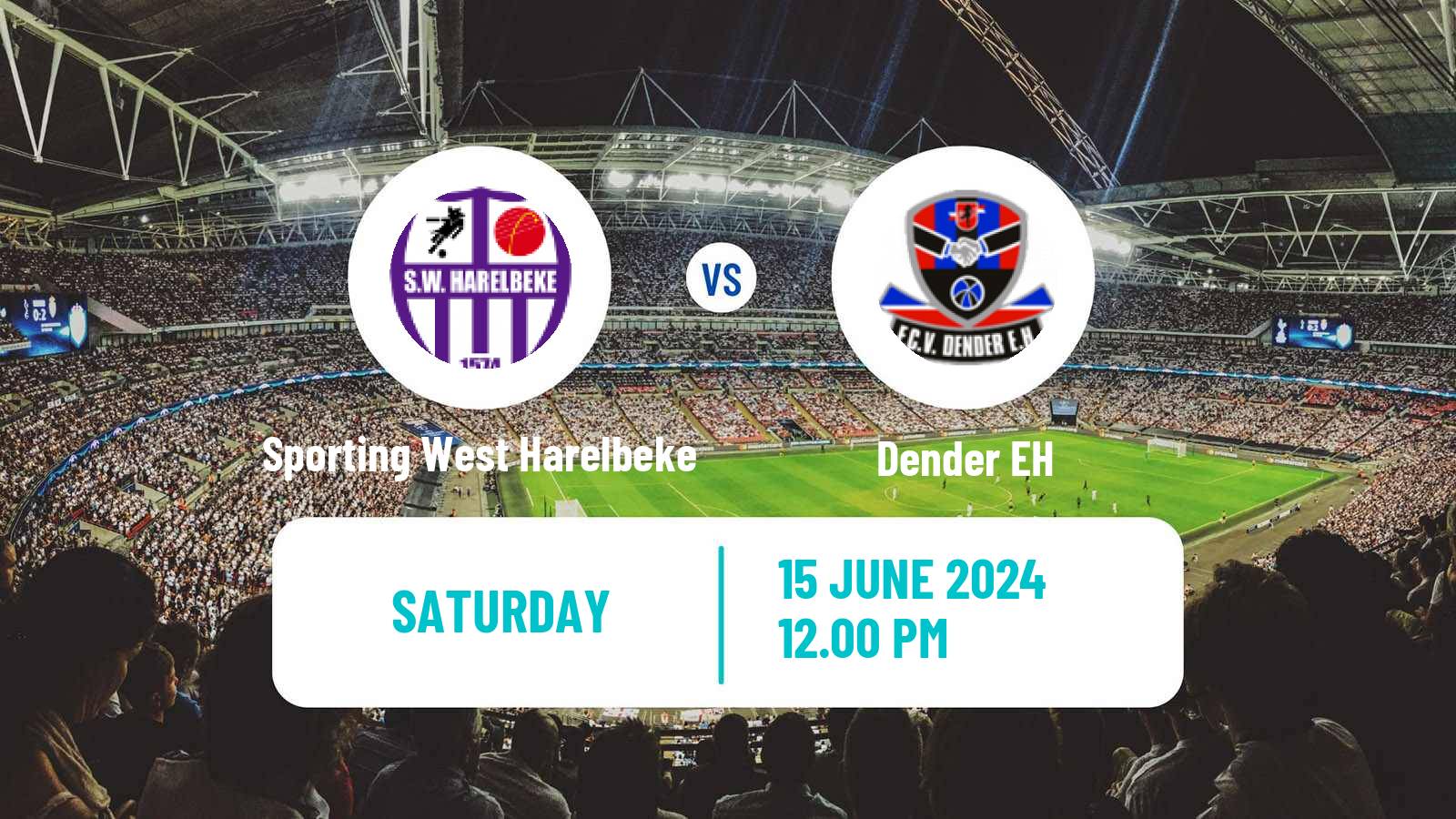 Soccer Club Friendly Harelbeke - Dender EH