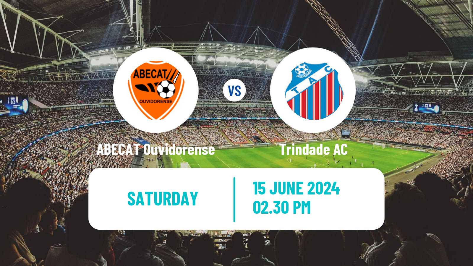 Soccer Brazilian Campeonato Goiano 2 ABECAT Ouvidorense - Trindade