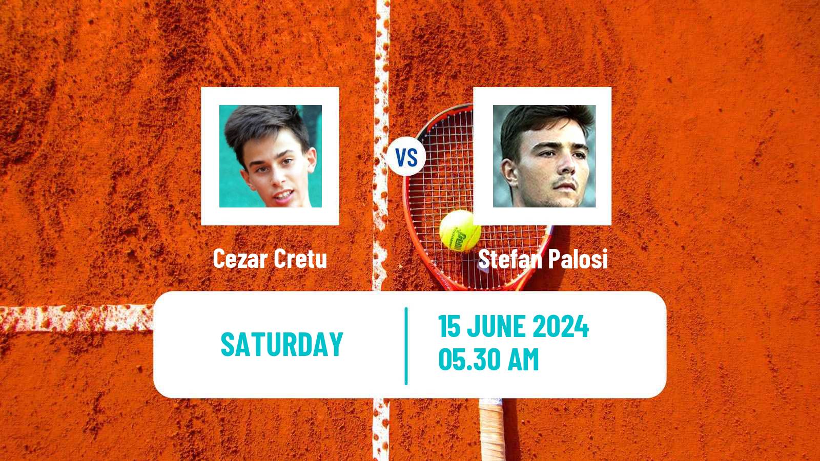 Tennis ITF M15 Oradea Men Cezar Cretu - Stefan Palosi