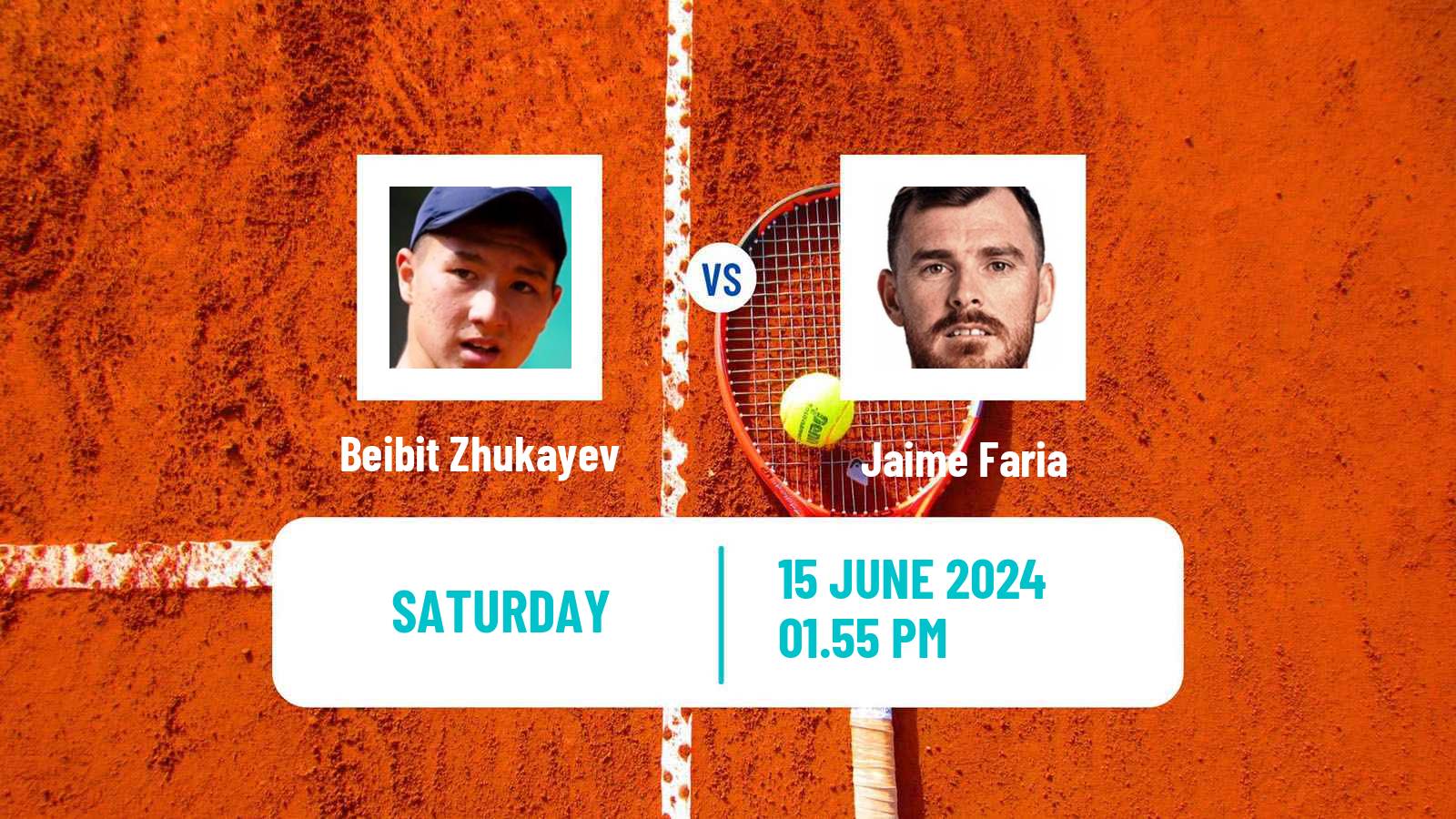 Tennis Ilkley Challenger Men Beibit Zhukayev - Jaime Faria
