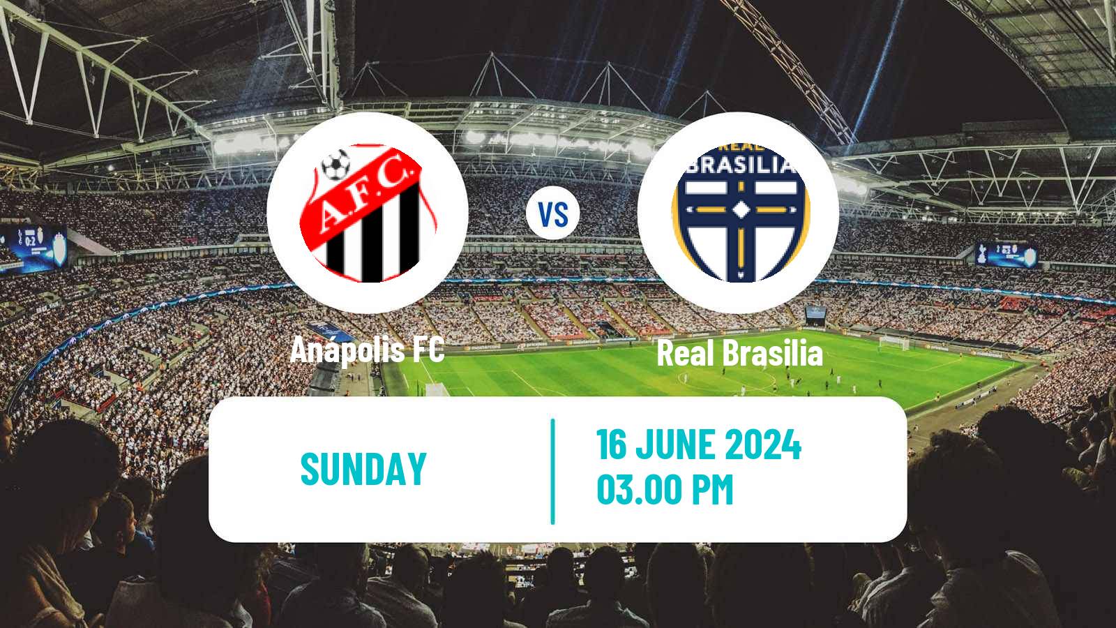 Soccer Brazilian Serie D Anápolis - Real Brasilia