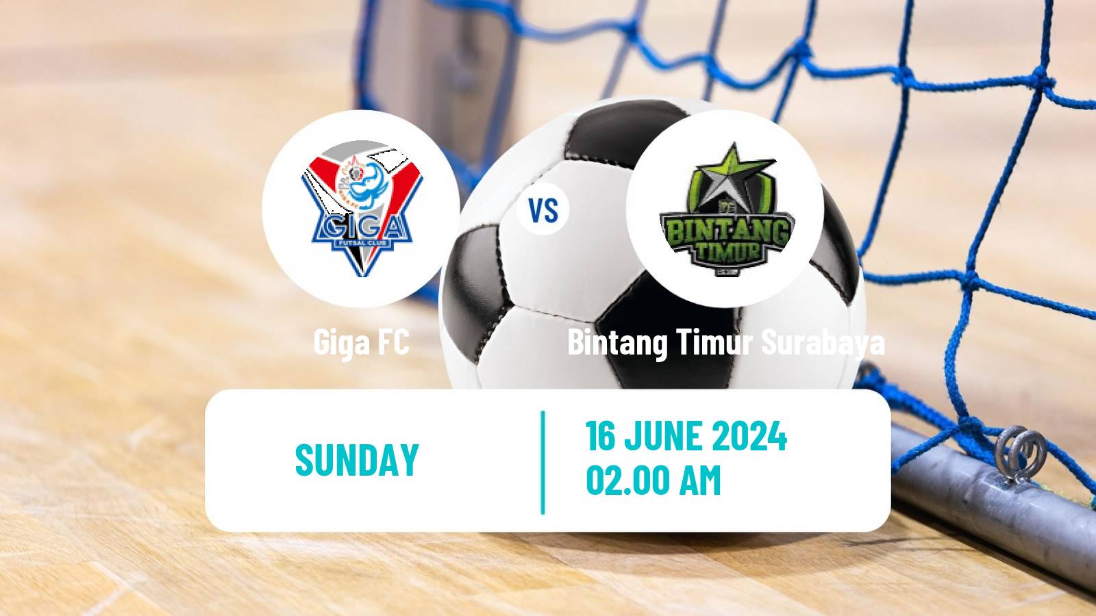 Futsal Indonesian Pro Futsal League Giga FC - Bintang Timur Surabaya