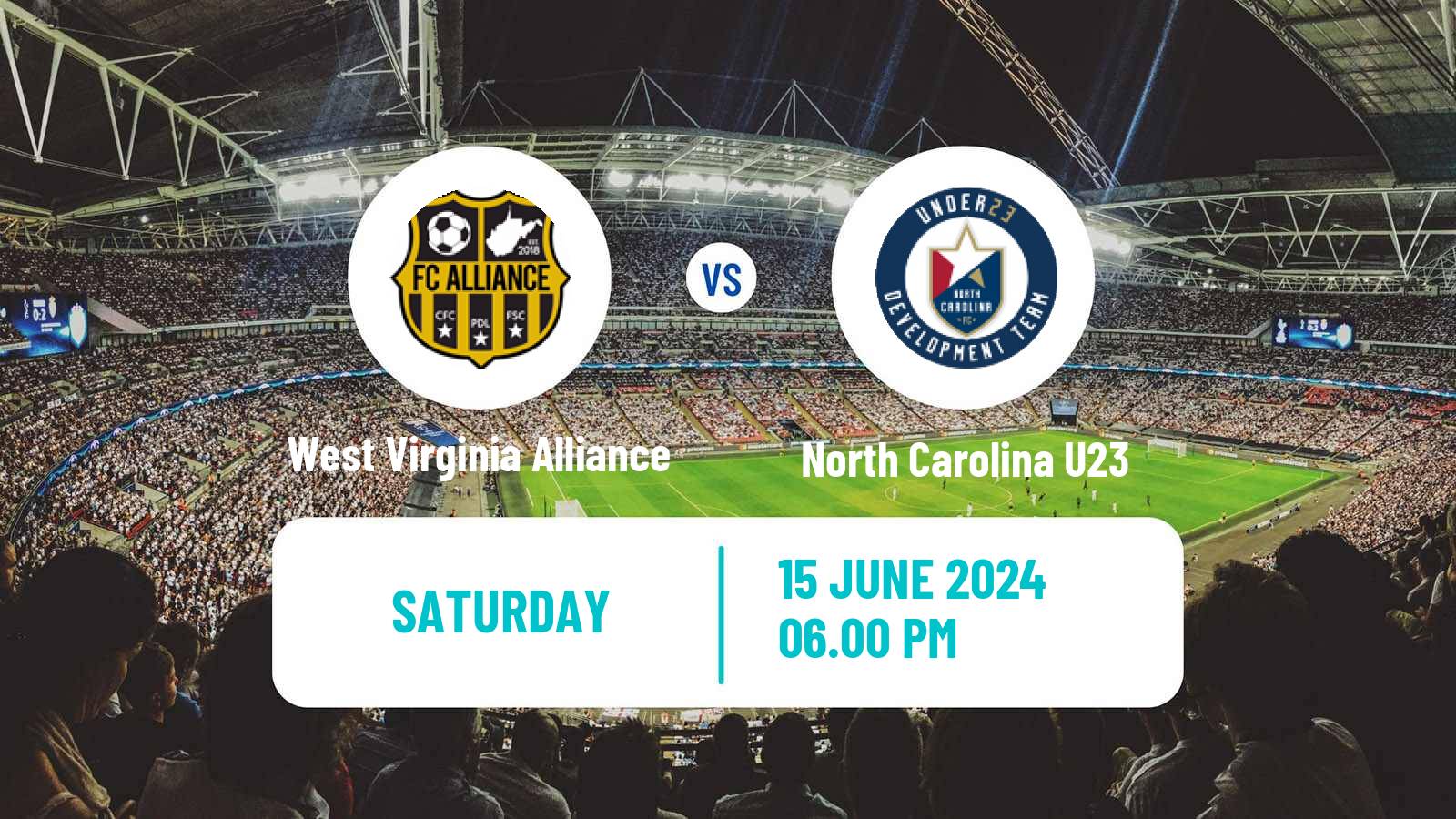 Soccer USL League Two West Virginia United - North Carolina U23