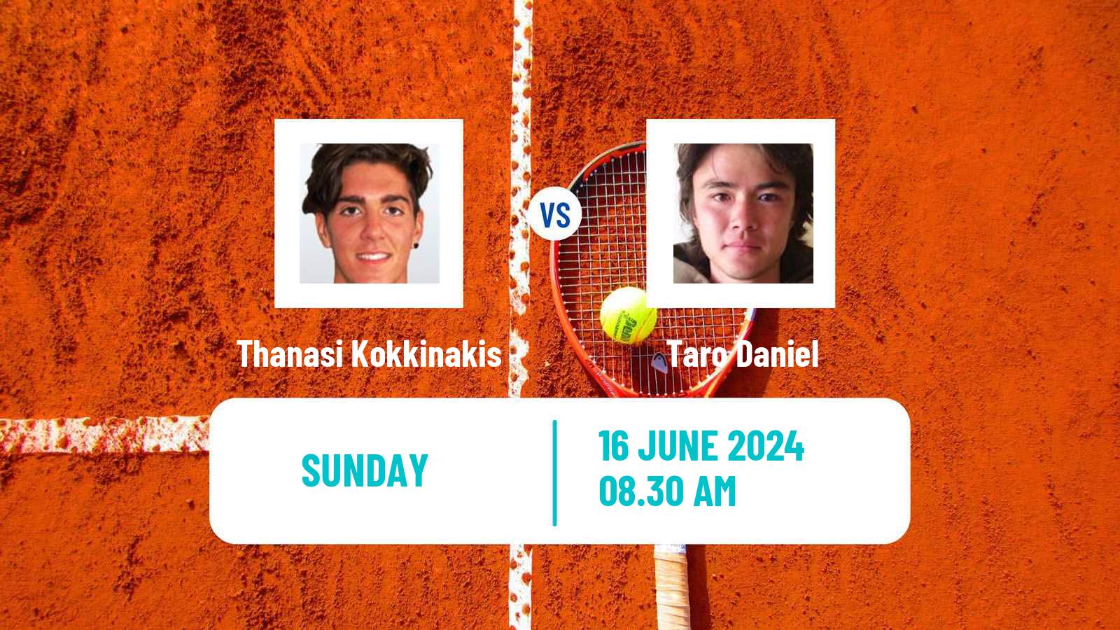 Tennis ATP London Thanasi Kokkinakis - Taro Daniel