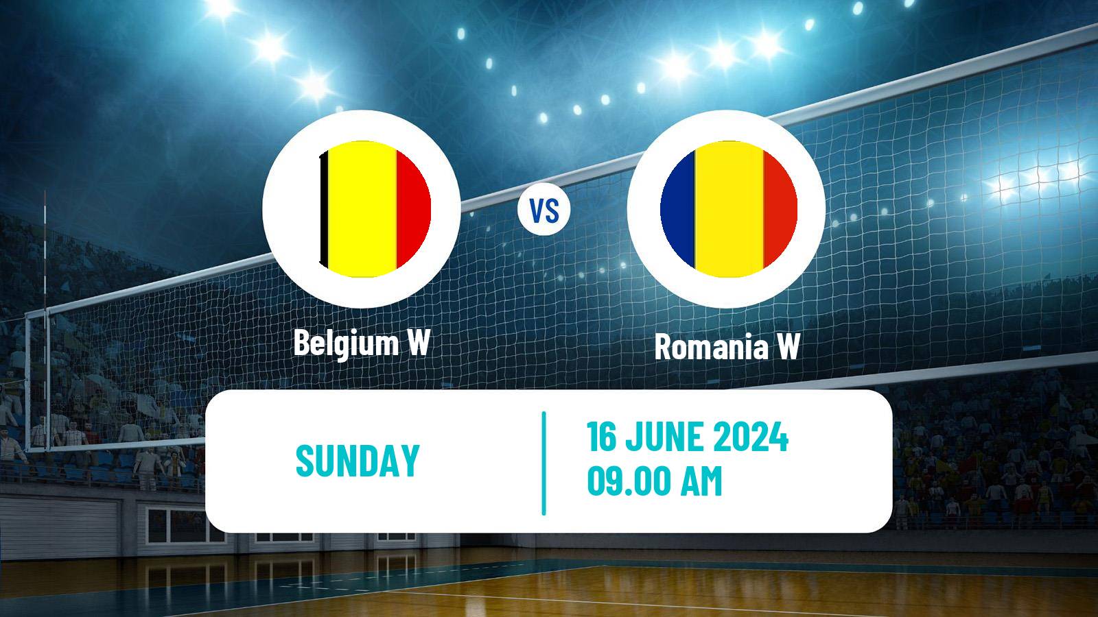Volleyball Golden European League Volleyball Women Belgium W - Romania W