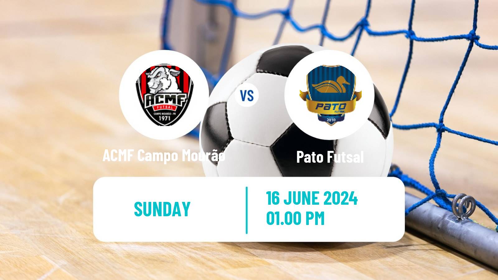 Futsal Brazilian Liga Futsal ACMF Campo Mourão - Pato