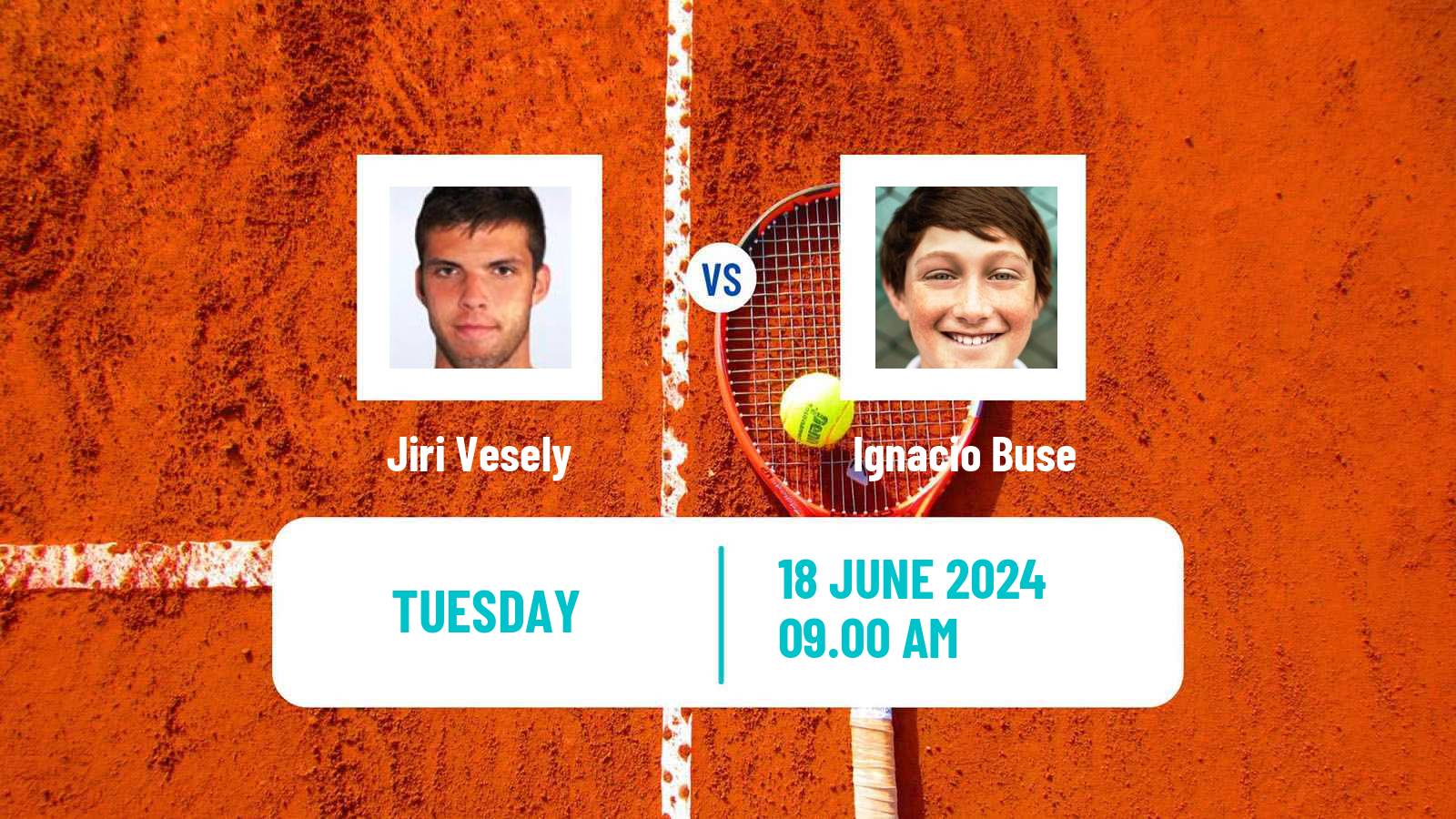 Tennis Sassuolo Challenger Men Jiri Vesely - Ignacio Buse