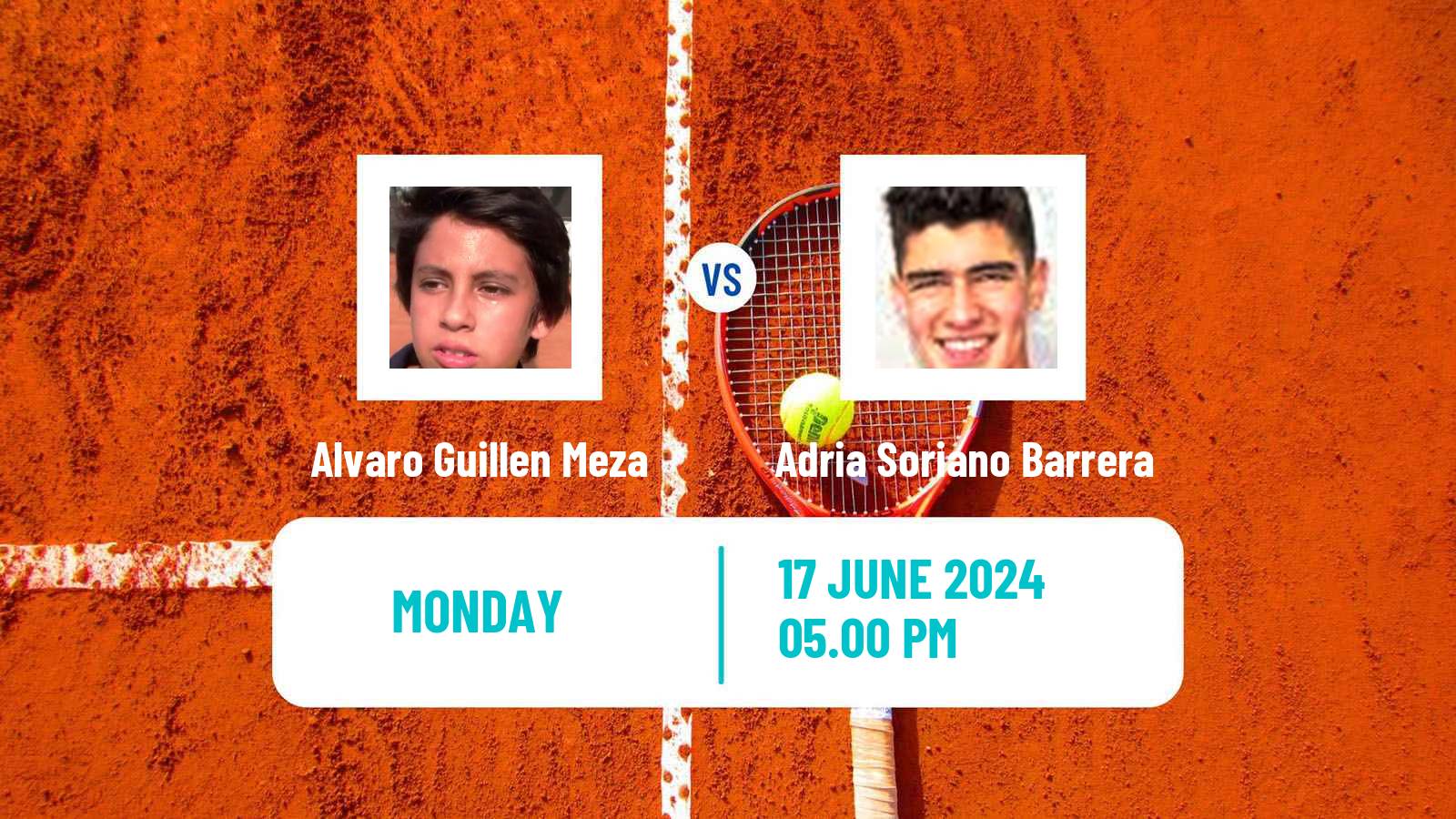 Tennis Santa Cruz 2 Challenger Men Alvaro Guillen Meza - Adria Soriano Barrera