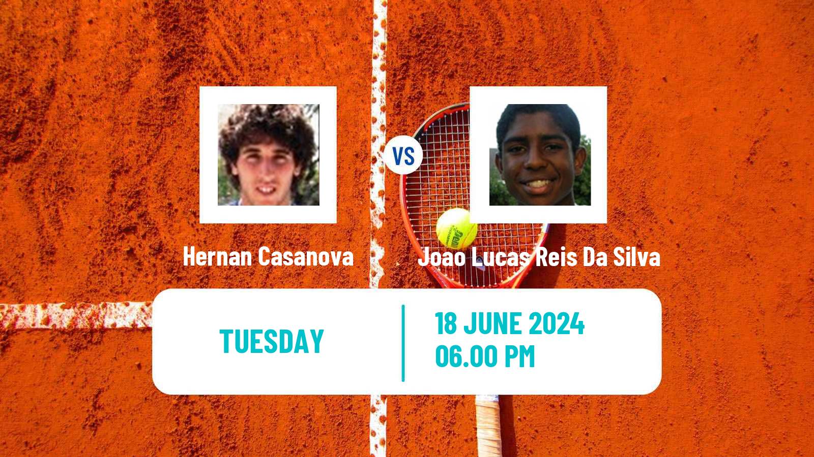 Tennis Santa Cruz 2 Challenger Men Hernan Casanova - Joao Lucas Reis Da Silva
