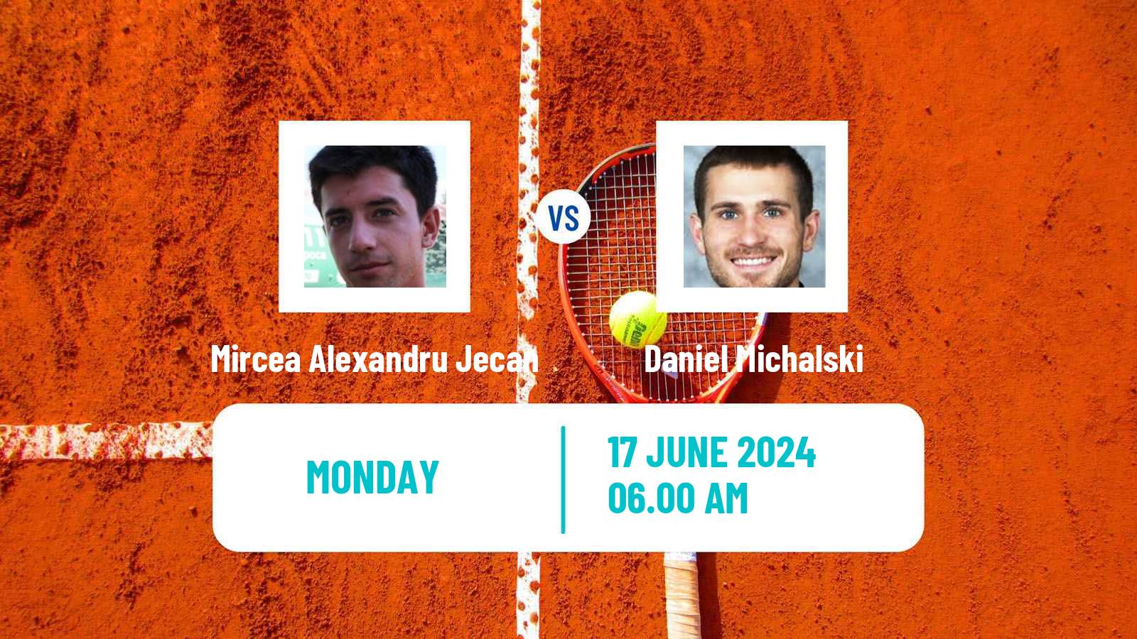 Tennis Poznan Challenger Men Mircea Alexandru Jecan - Daniel Michalski