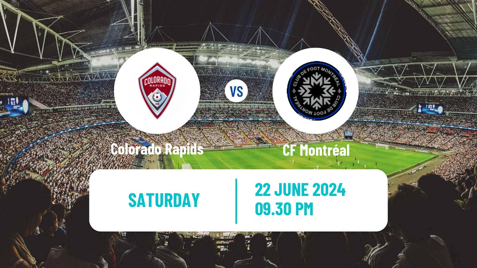 Soccer MLS Colorado Rapids - CF Montréal