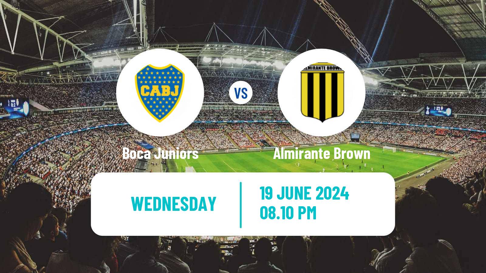 Soccer Copa Argentina Boca Juniors - Almirante Brown