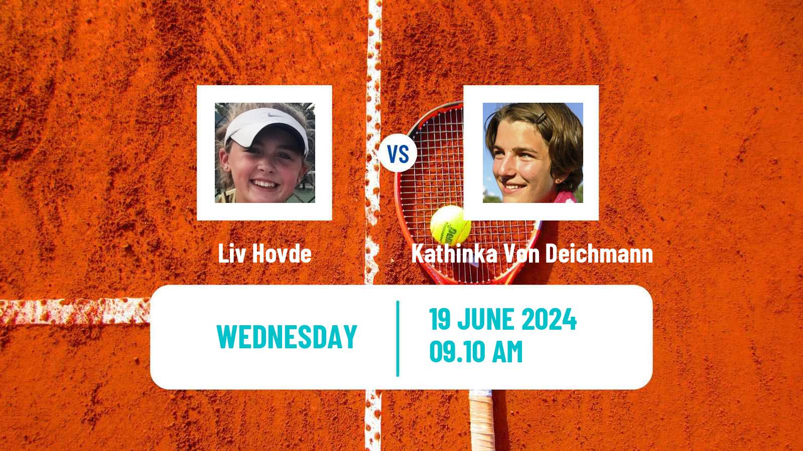 Tennis ITF W75 Olomouc Women Liv Hovde - Kathinka Von Deichmann