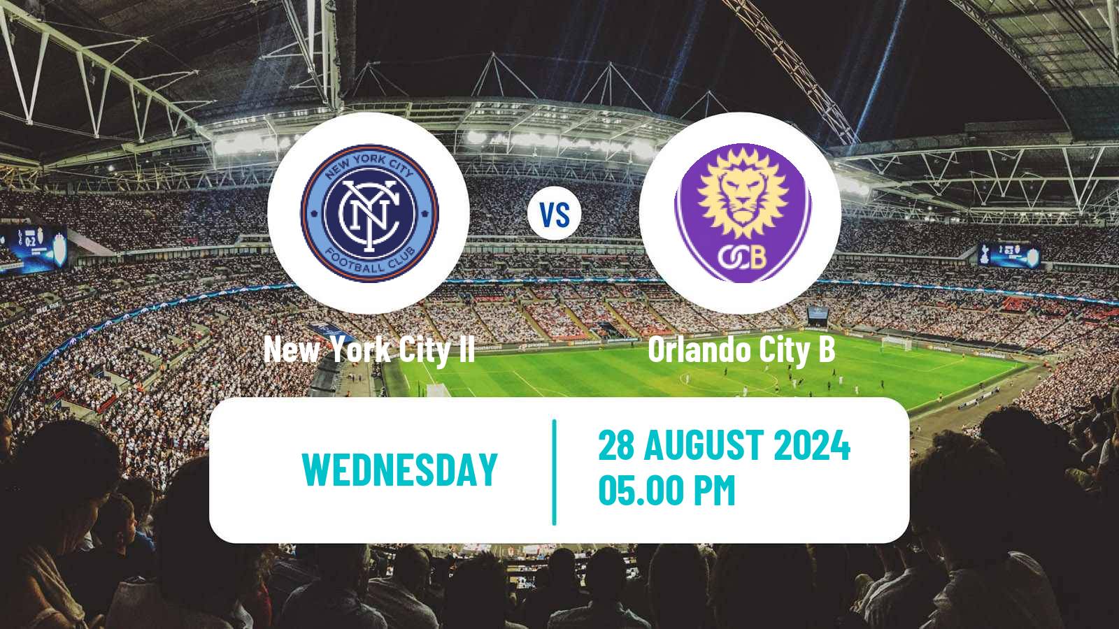 Soccer MLS Next Pro New York City II - Orlando City B