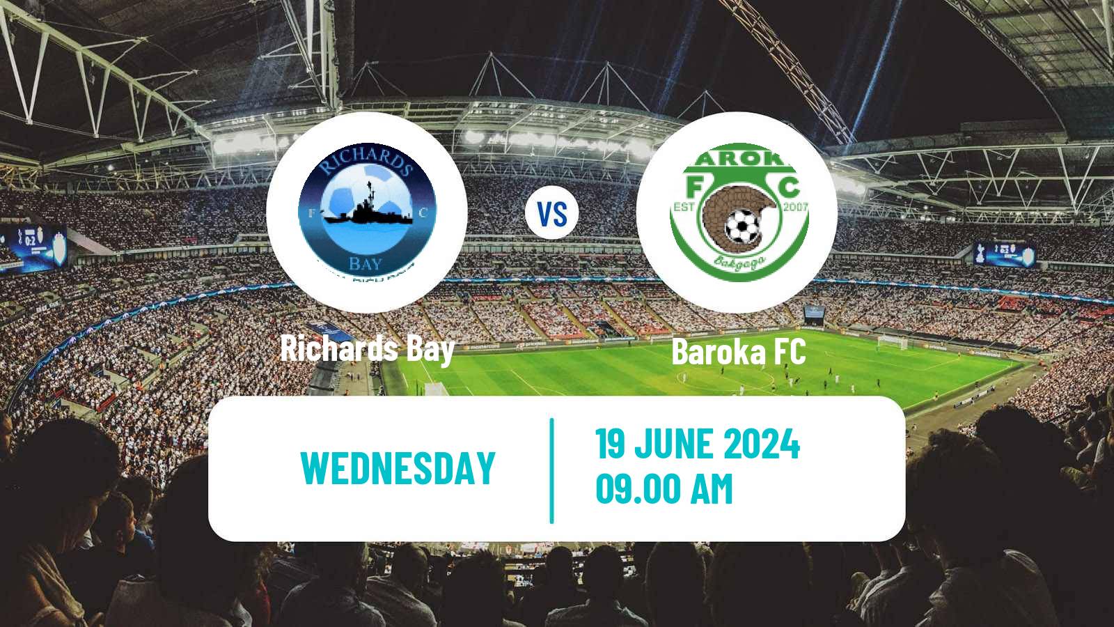 Football South African First Division Richards Bay - Baroka