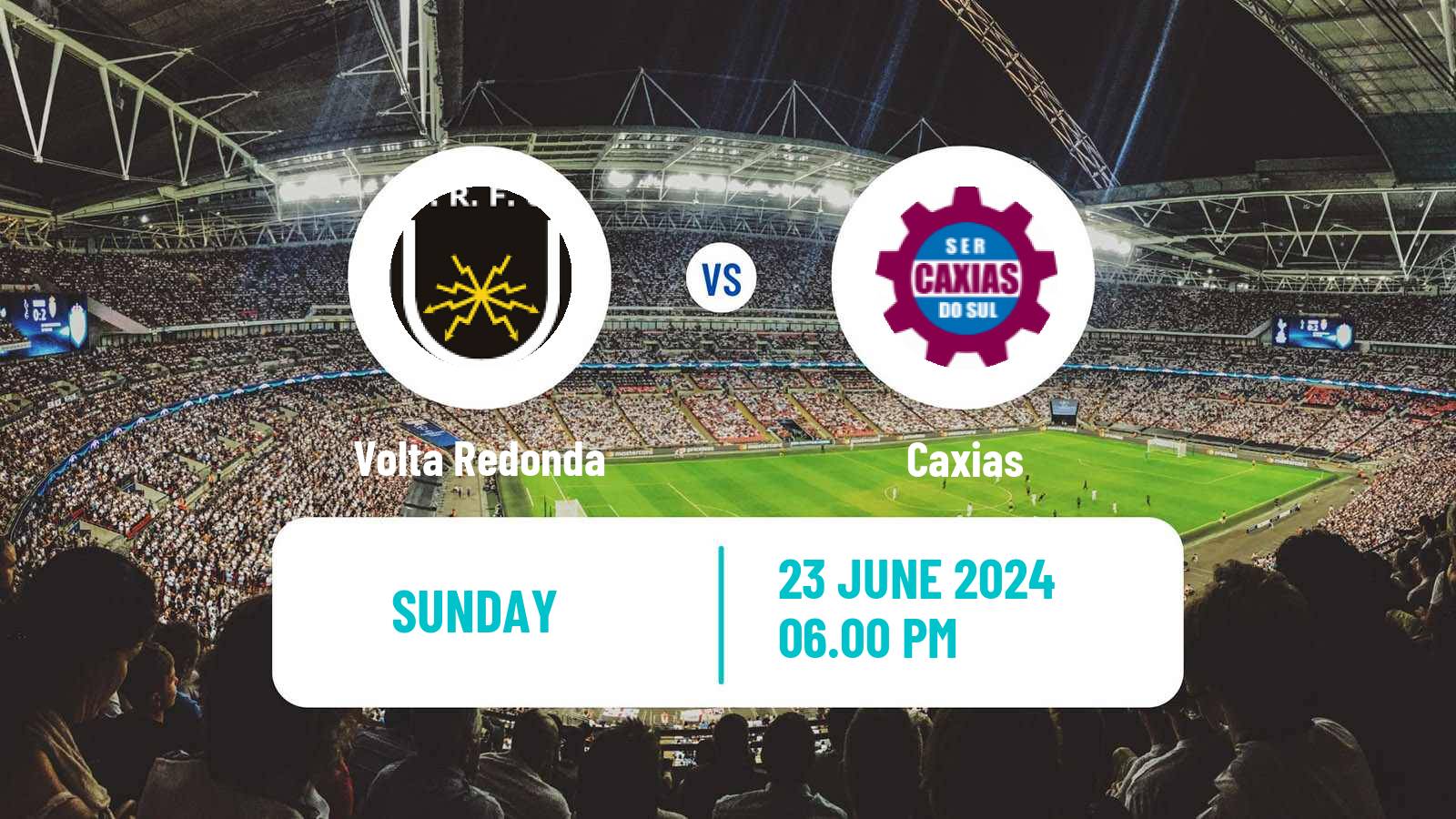 Soccer Brazilian Serie C Volta Redonda - Caxias