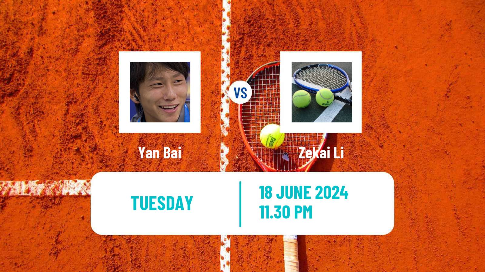 Tennis ITF M25 Luzhou Men Yan Bai - Zekai Li