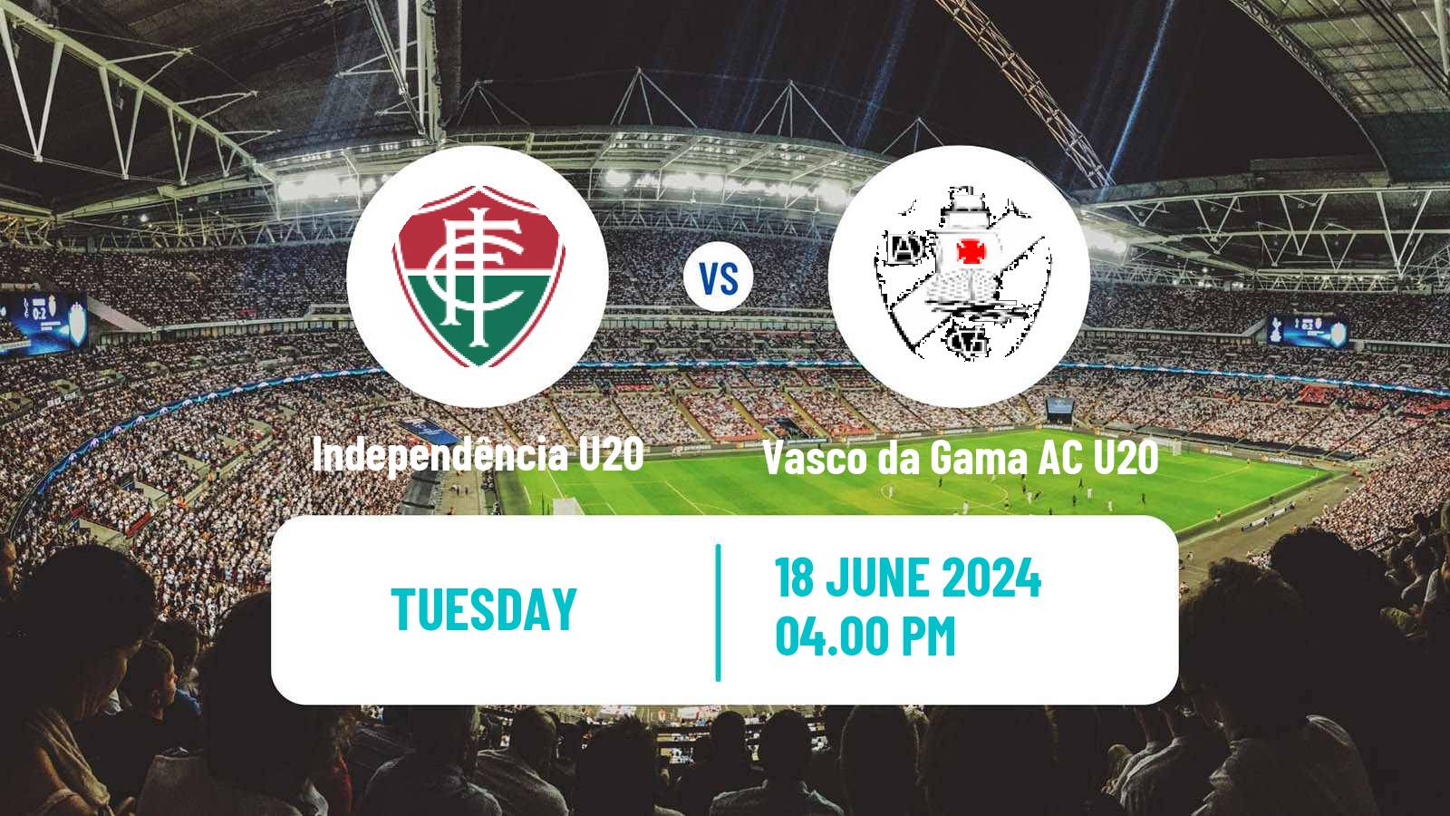 Soccer Brazilian Acreano U20 Independência U20 - Vasco da Gama AC U20