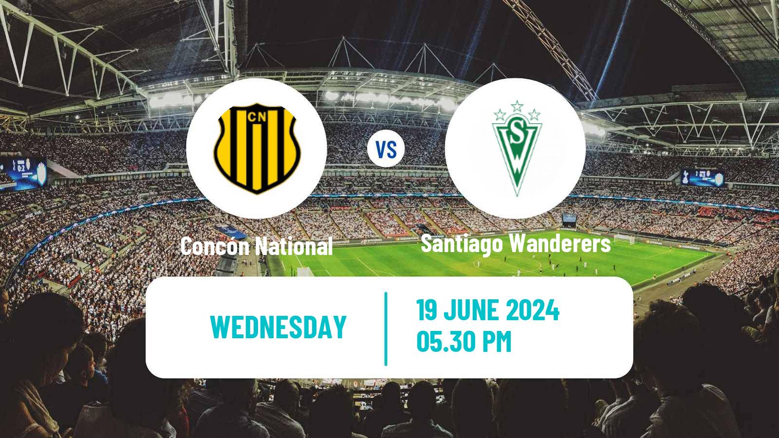 Soccer Chilean Cup Concón National - Santiago Wanderers