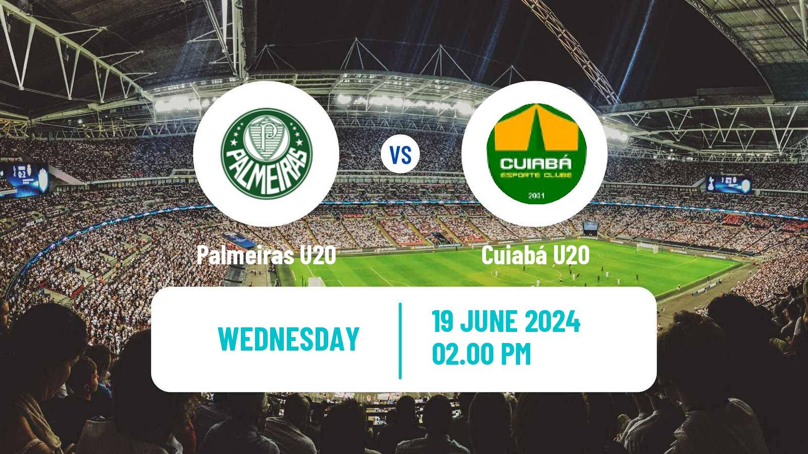 Soccer Brasileiro U20 Palmeiras U20 - Cuiabá U20