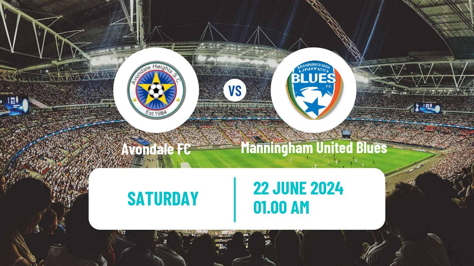 Soccer Australian NPL Victoria Avondale - Manningham United