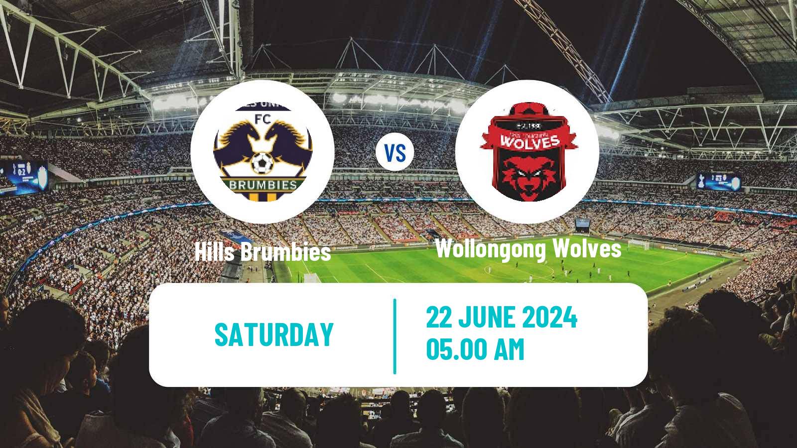 Football Australian NPL NSW Hills United - Wollongong Wolves