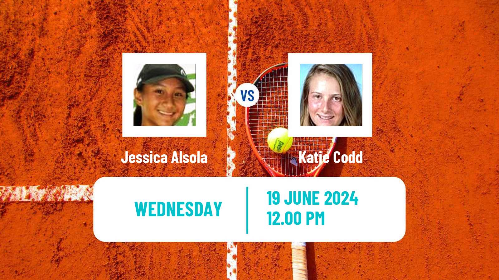 Tennis ITF W15 Rancho Santa Fe Ca Women Jessica Alsola - Katie Codd