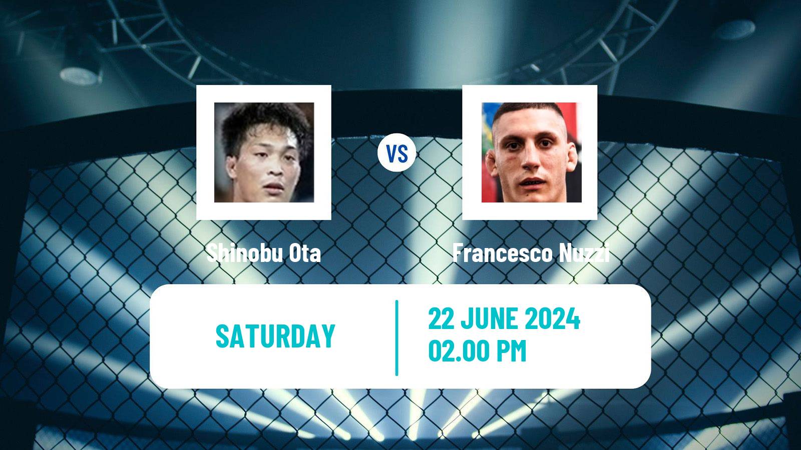 MMA Bantamweight Bellator Men Shinobu Ota - Francesco Nuzzi