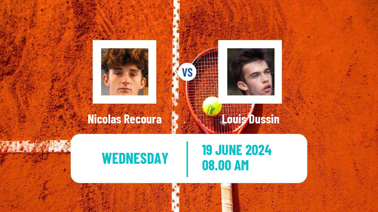 Tennis ITF M25 Montauban Men Nicolas Recoura - Louis Dussin